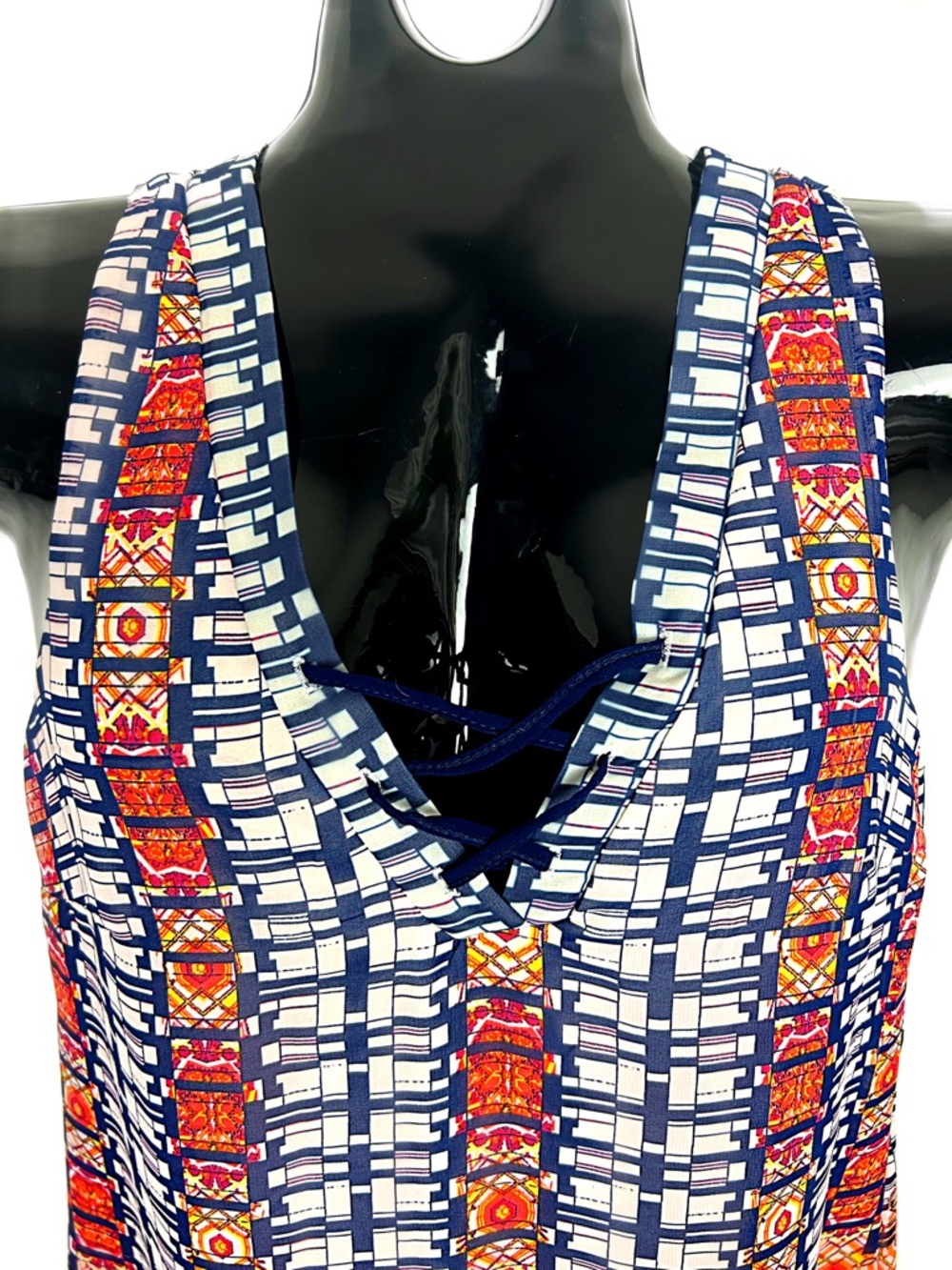 Bright and Beautiful Kaleidoscope Pattern Dress - Picture 8 of 12